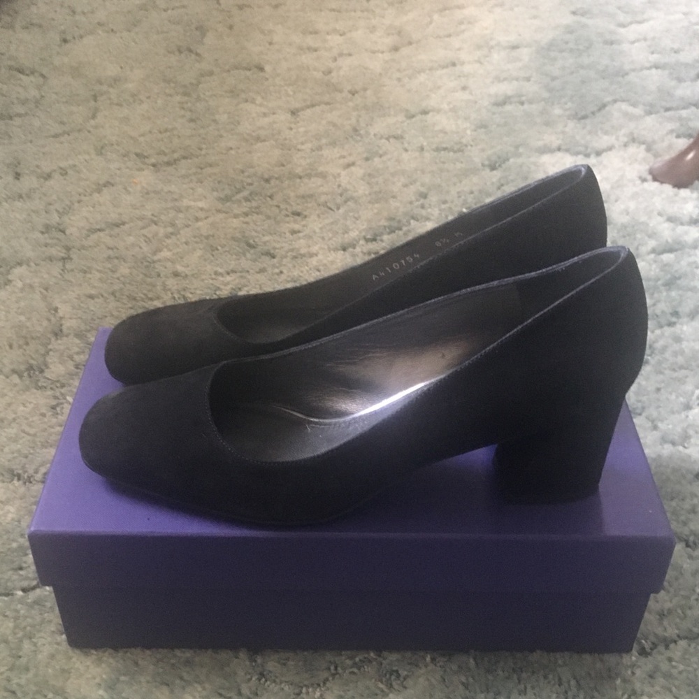 Stuart Weitzman Marymid Block Heels